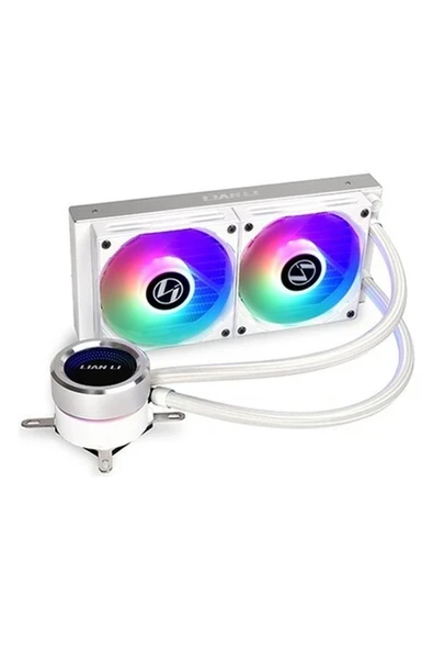 Lian Li Galahad 240 White 240MM Cpu Sivi Sogutma ürün görseli 1