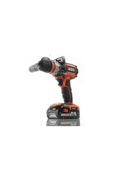 Aeg BSB 18 C2BL LI-202C Akülü Çift Kömürsüz Motor Matkap Darbeli Vidalama  (Lithium ion 18 V;2,0 Ah) ürün görseli 1