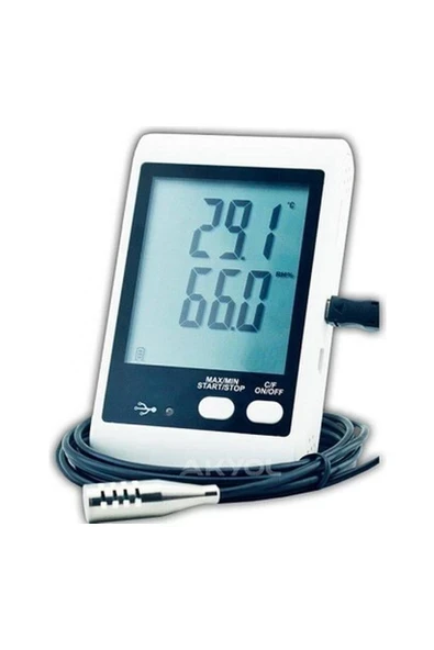 Lyk 20E Sicaklik ve Nem Kayit Cihazi Datalogger ürün görseli 1