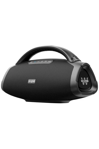 W-Kıng X20 Bluetooth Hoparlör 300W Boombox 24S Dinleme Ipx7 Kablosuz Stereo Tws Ses Bombası Siyah ürün görseli 1