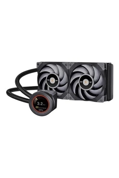 Thermaltake 240MM Toughlıquıd Ultra 240 CL-W322-PL12GM-A Rgb LCD Ekranlı AM5-1700P Sıvı Soğutmalı Işlemci Fanı ürün görseli 1