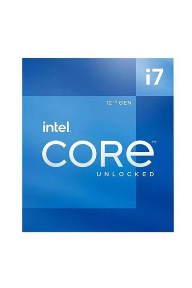 CORE i7 12700 25MB 12çekirdekli O/B UHD VGA 1700p 65w Kutusuz+Fansız ürün görseli 1