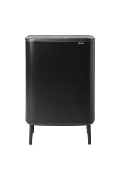 Brabantia Çöp Kutusu 60 Lt Bo Touch Dokunmatik Kapak Matt Siyah ürün görseli 1