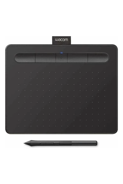 Wacom Intuos Küçük Bluetooth Grafik Çizim Tableti - Siyah ürün görseli 1