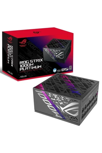 Asus 1000W 80+ Platınum Rog Strıx 1000P Tam Modüler Power Supply ürün görseli 1