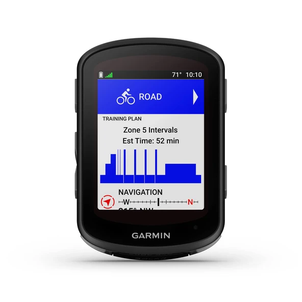 Garmin Edge 540 Solar, Solar-Charging GPS Bisiklet Bilgisayarı Düğme Kontrolleri, Hedefli Adaptive Coaching, Advanced Navigation ve More ürün görseli 1