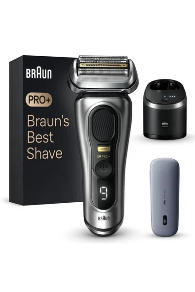 Braun Series 9 Pro+ 9577CC Islak & Kuru Tıraş Makinesi, Smartcare Merkezi, Powercase ürün görseli 1