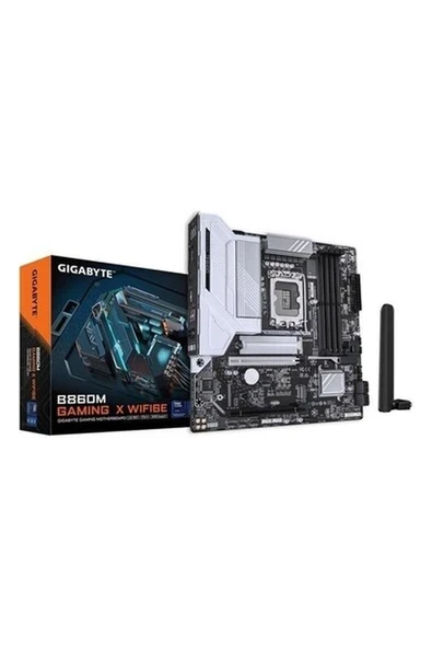 Gıgabyte B860M Gamıng x WIFI6E Ddr5 Hdmı-Dp Type-C Pcıe 5.0 1851P Matx ürün görseli 1