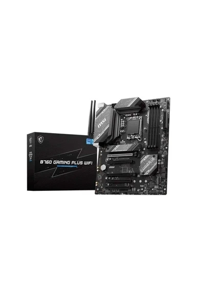 B760 GAMING PLUS WIFI Intel B760 DDR5 6800MHz (OC) M.2 Anakart ürün görseli 1