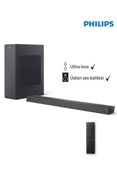 Ultra ince Üstün ses kalitesi 140W Dolby Audio 2.1 Kanal-derin bas Soundbar & Ses Sistemi ürün görseli 1