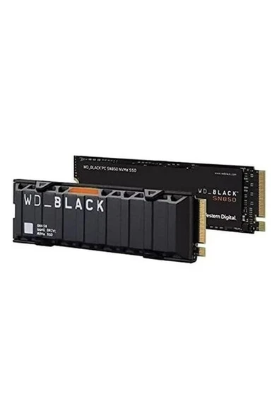 Wd Black Sn850 1TB 7000MB-5300MB M.2. 2280 Gen4 X4 NVMe SSD ürün görseli 1