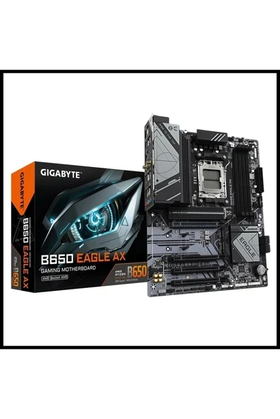 B650 EAGLE AX AMD Soket AM5 DDR5 7600(OC)MHz ATX Gaming (Oyuncu) Anakart ürün görseli 1