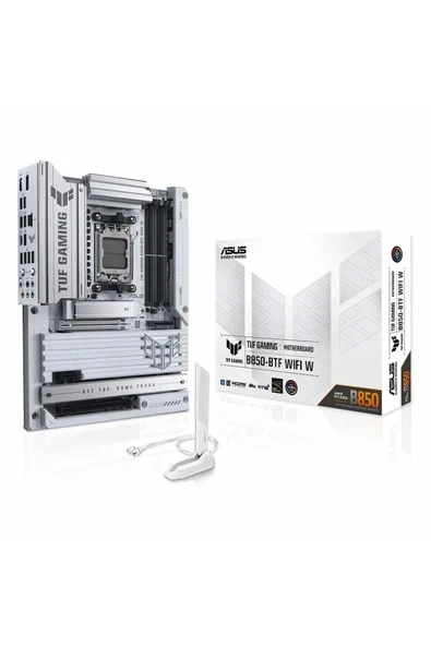 TUF Gaming B850-BTF WiFi W DDR5 (8000MHz)OC M.2 HDMI/DP/USB-C PCIe 5.0 AM5 ATX Anakart ürün görseli 1