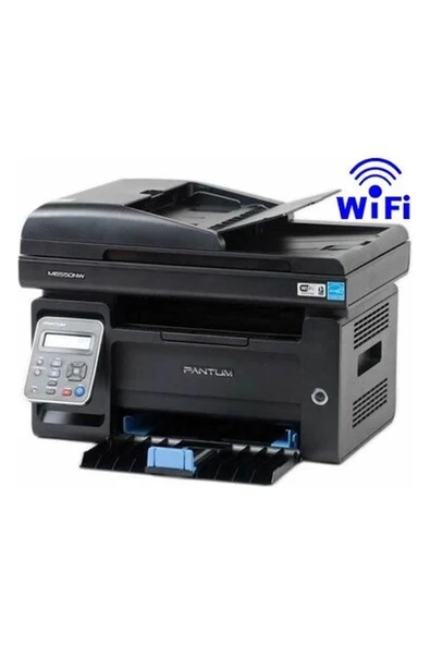 Pantum M6550NW  Yazıcı + Tarayıcı + Fotokopi + Network + Wi-Fi Mono Çok Fonksiyonlu Lazer Yazıcı ürün görseli 1