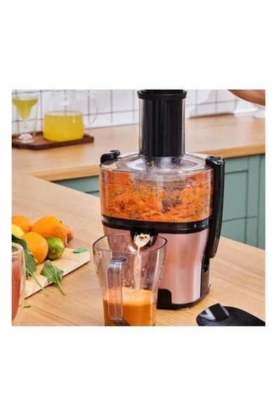 Karaca Katı Meyve Sıkacağı 2 Lt Çelik Rosegold 1500 W ürün görseli 1