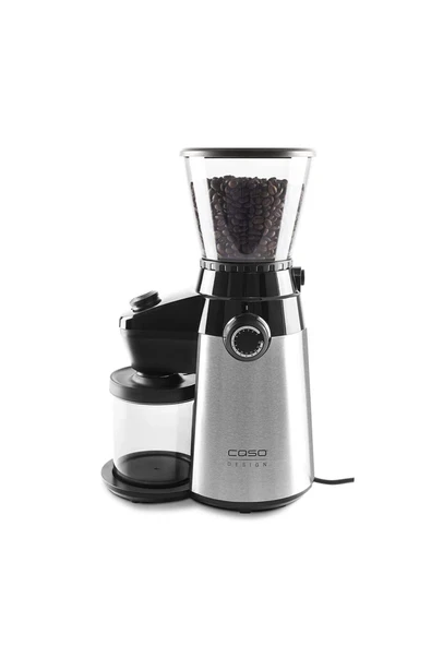 Caso Barista, Elektrikli Kahve Değirmeni Tasarımı, 15 Lezzet Seviyesi Ayarlanabilir Öğütme, Katı Paslanmaz Çelikten Yapılmış Konik Öğütücü, Mükemmel Espresso ve Kahve Için Aromaschonend ürün görseli 1