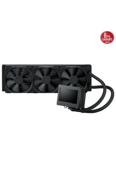 Asus ROG RYUJIN III 360 OLED 3,5" LCD AURA SYNC RGB 3X NOCTUA IPPC 2000 PWM 120MM FAN SIVI CPU SOĞUTUCUSU ürün görseli 1