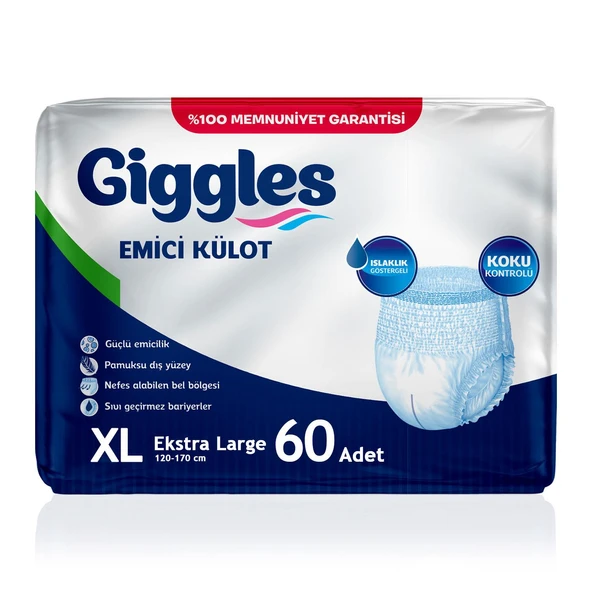 Giggles Emici Külot XL-Extra Large Beden 60 Adet ürün görseli 1