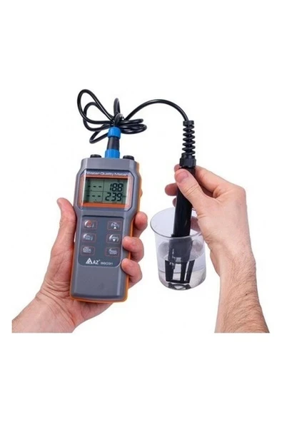 Az 86031 Combo Su Kalite Ölçüm Seti (Ph, Ec, Tuzluluk, Tds, Çözünmüş Oksijen ve Sıcaklık) ürün görseli 1