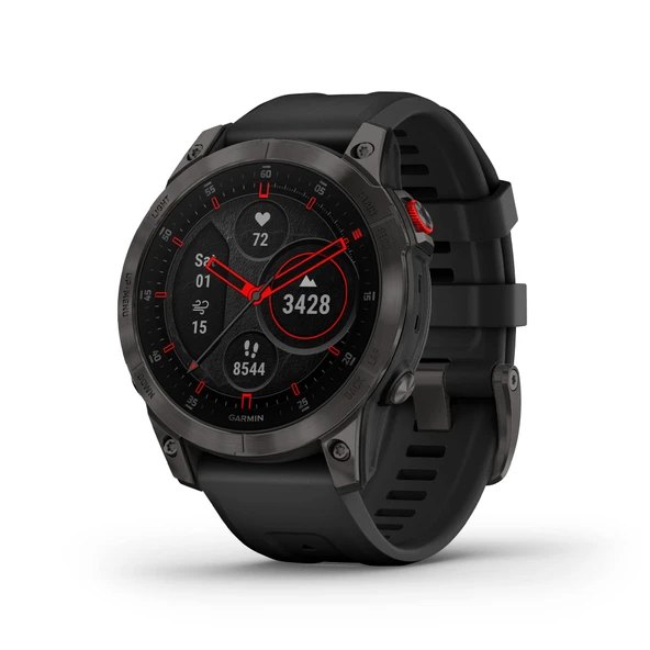 Garmin EPIX Gen 2, Sapphire,Gray, Titanyum, NA - ürün görseli 1