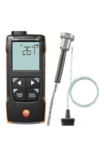 Testo 925 Mıknatıs Problu Metal Yüzey Sıcaklık Ölçer Seti ürün görseli 1