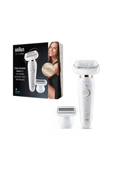 Braun Silk-épil 9 Flex 9002  SensoSmart Kablosuz Islak&Kuru 2'si 1 Arada Epilatör/Epilasyon ürün görseli 1