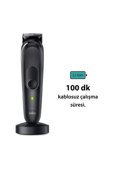 Teknotrust Çok Fonksiyonlu Erkek Bakım Seti Siyah 16'lı Komple Şekillendirme Kiti ürün görseli 1