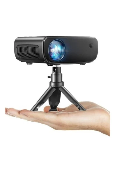Elephas Mini Projektör Üçayak ve Taşıma Çantası, Full Hd 1080P Destekli ürün görseli 1