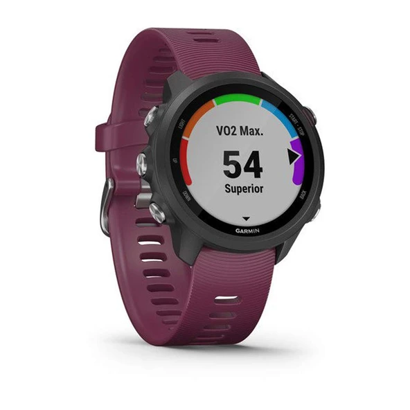 Garmin Forerunner 245, GPS Gelişmiş Dinamiklerle Smartwatch, Berry ürün görseli 1