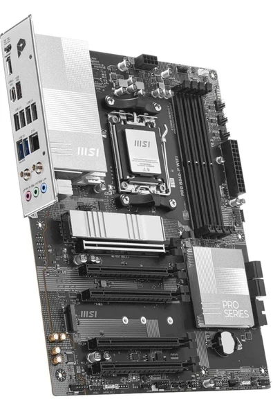 Msı MB Pro B840-P Wıfı Am5 Ddr5 8000MHZ(OC) HDMI 2x M.2 USB 10GBS 2.5g Lan Wı-Fı 7 Atx ürün görseli 1