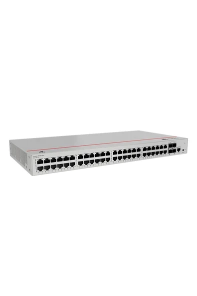S220-48T4X,S220-48T4X,S220-48T4X (48*10/100/1000BASE-T ports, 4*10GE SFP+ ports, built-in AC power) ürün görseli 1