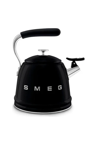 smeg 50's Style Siyah Set Üstü Düdüklü Kettle 2.3 Lt ürün görseli 1