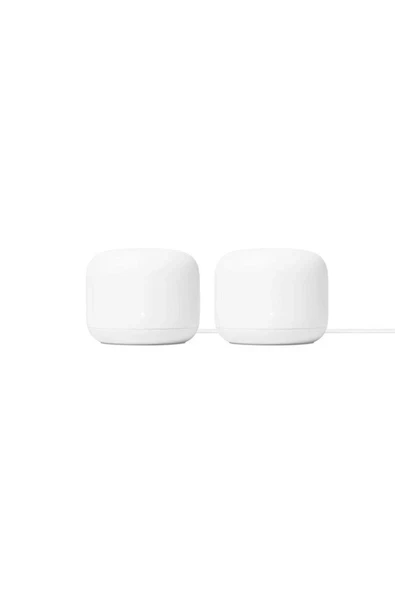 Google Nest Wifi Router 2 Pack - 4x4 AC2200 Mesh Wi-Fi Routers Wifi Yükseltici ürün görseli 1