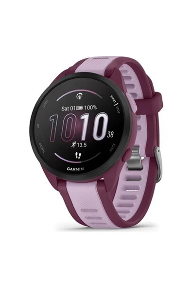 Garmin Forerunner Music 165 Berry Leylak ürün görseli 1