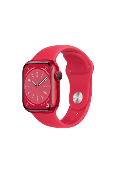 Watch Series 8 GPS + Cellular 41mm (PRODUCT)RED Alüminyum Kasa ve Spor Kordon - Regular ürün görseli 1