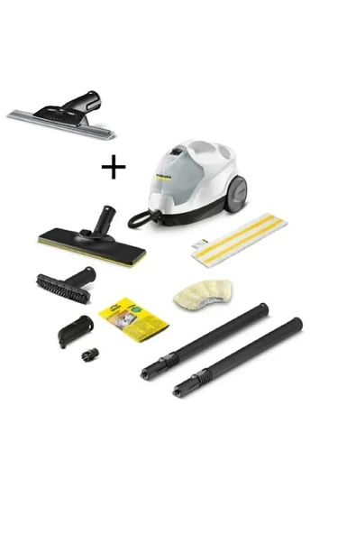 Yeni SC 4 EasyFix Buharlı Temizlik Makinesi + Cam Aparatı ürün görseli 1