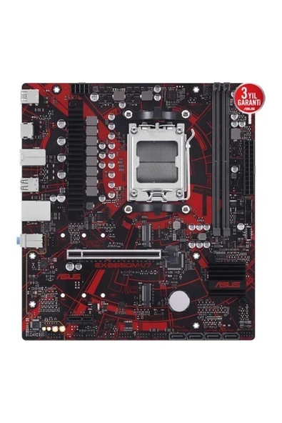 Asus EX-B650M-V7 Amd Soket Am5 Ddr5 8000MHZ Micro-Atx Anakart ürün görseli 1