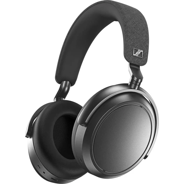 Sennheiser Momentum 4 Wireless Bluetooth 5.2, Adaptif ANC, 42mm Sürücü, 60 Saat Pil Ömrü, Kristal Netliğinde Mikrofon, Kulak Üstü Kablosuz Kulaklık – Grafit ürün görseli 1