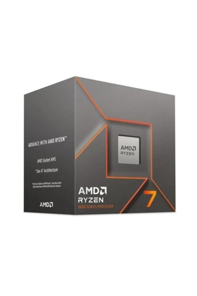 RYZEN 7 8700F 24MB 8çekirdekli VGA Yok AM5 65w Kutulu+Fanlı ürün görseli 1