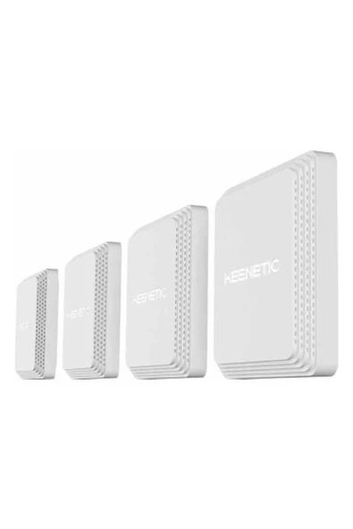 Keenetıc KN-3510-41EN AX1800 Mesh Wi-Fi 6 Poe Router/extender/ap 2-Port Gigabit 4-Pack ürün görseli 1