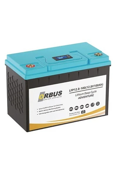 Orbus 12.8 V (Volt) 100 Amper Lityum Akü “lifepo4” ürün görseli 1