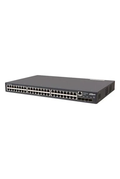 Dahua S5500-48GT4GF-AC 48GE Port 4xsfp Yönetilebilir Switch ürün görseli 1