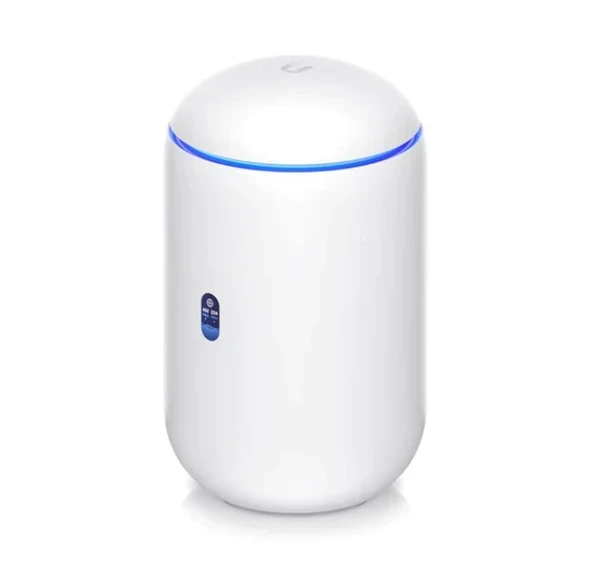 UBIQUITI UniFi Dream Router - WiFi 6 Router, USG, 2X PoE Çıkışı - UniFi İşletim Sistemi Konsolu (UniFi Network, Koruma, Konuşma, Erişim) 500Mbps'ye Kadar WAN Hızları ürün görseli 1