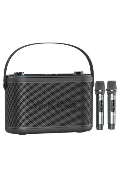 W-Kıng H10 Bluetooth Hoparlör, 240W Karaoke Makinesi Boombox, 24 Saate Varan Çalma Süresi, Rec/mikrofon/gitar/aux/ Ses Bombası ürün görseli 1