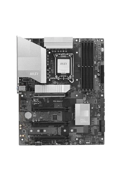 Msı MB Pro B860-P Soket 1851 Ddr5 8600MHZ(OC) 3xm.2 1x Tb4 HDMI Dısplay 5g Lan Atx ürün görseli 1
