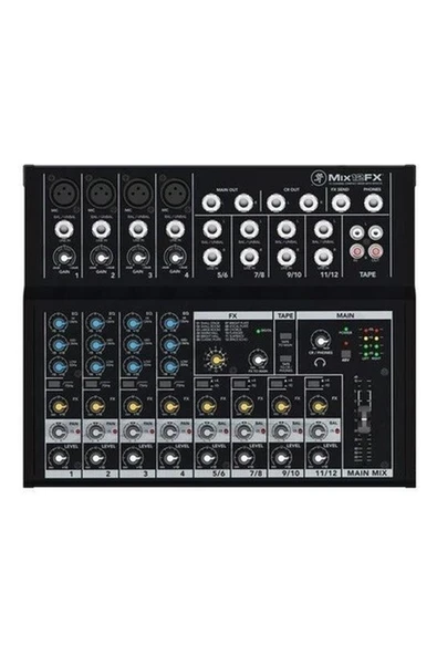 Mackie Mix12FX 12 Kanal Analog Mikser ürün görseli 1