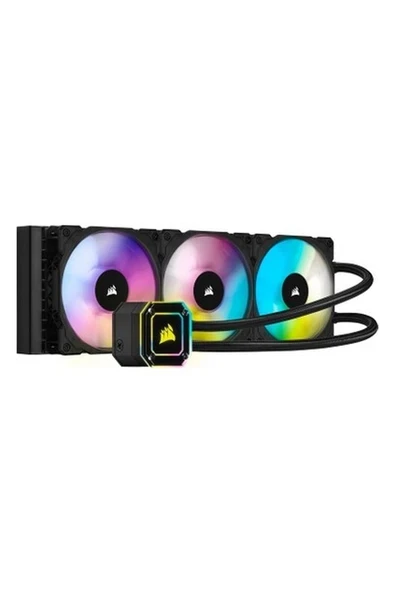 Corsair 360MM H150İ Elite Capellix CW-9060048-WW Rgb Sıvı Soğutmalı İşlemci Fanı Strx4 Uyumlu ürün görseli 1
