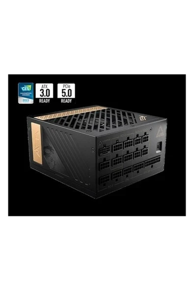 MSI MEG AI1300P PCIE5 1300W 80+ PLATINUM PSU ürün görseli 1