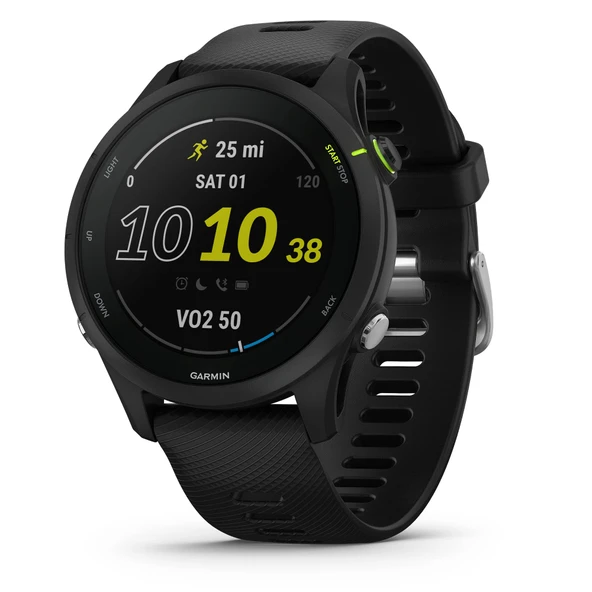 Garmin Forerunner® 255 Müzik, GPS Müzikle Smartwatch, Advanced Insights, Long-Lasting Battery, Black - 010-02641-20 ürün görseli 1