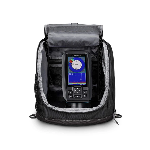 Garmin Striker Plus 4 Buz Balıkçılık Paketi, Portreatif Striker Plus 4 Fishfinder ve Dual Beam-IF Transducer ürün görseli 1